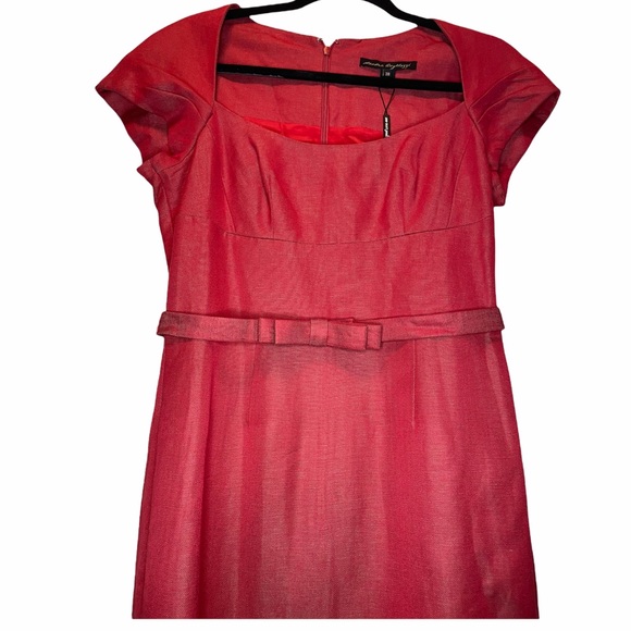 FEMME Sandra Angelozzi NWT Red Robe Dress - Picture 2 of 8